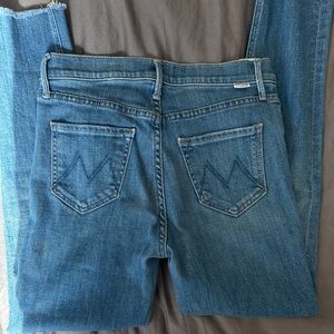 MOTHER Denim Blue Jeans